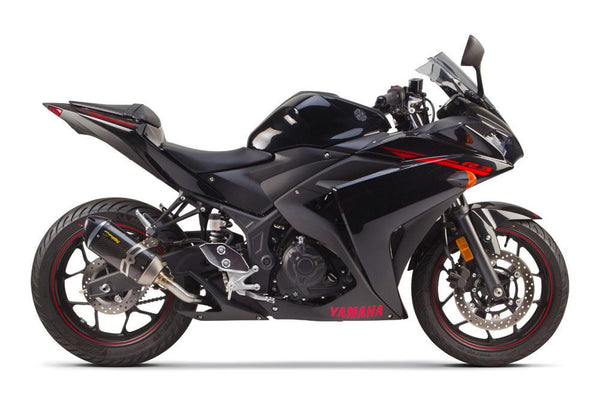 Yamaha R3 (2015-2024) / MT03 (2020-2021) S1R 3K Black Carbon Slip Yamaha R3 (2015-2024) / MT03 (2020-2021) S1R 3K Black Carbon Slip
