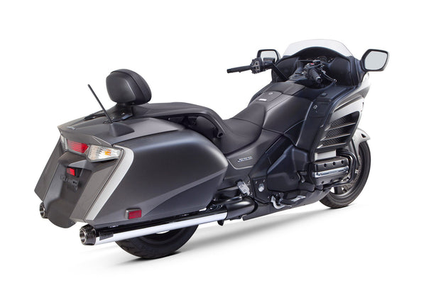 Honda Gold Wing F6B/GL1800 (2013-2017) Comp Black Slip-On - Part