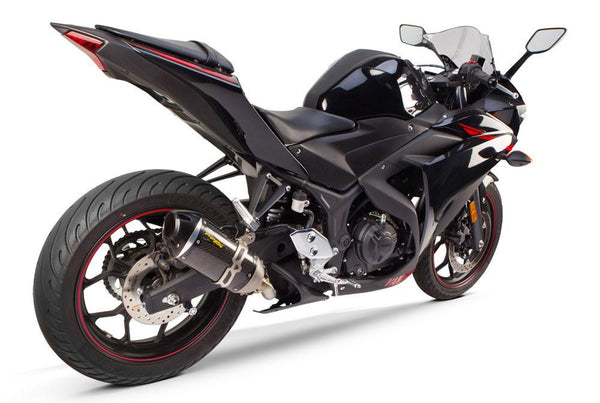 Yamaha R3 (2015-2024) / MT03 (2020-2021) S1R 3K Black Carbon Slip