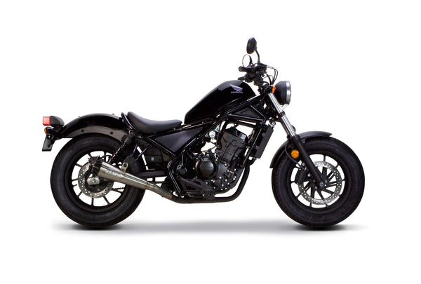 レブル250 500 マフラー TBRコンプS two brothers Honda REBEL 300 / 500 (2017+) Stainless Steel Comp-S Slip On