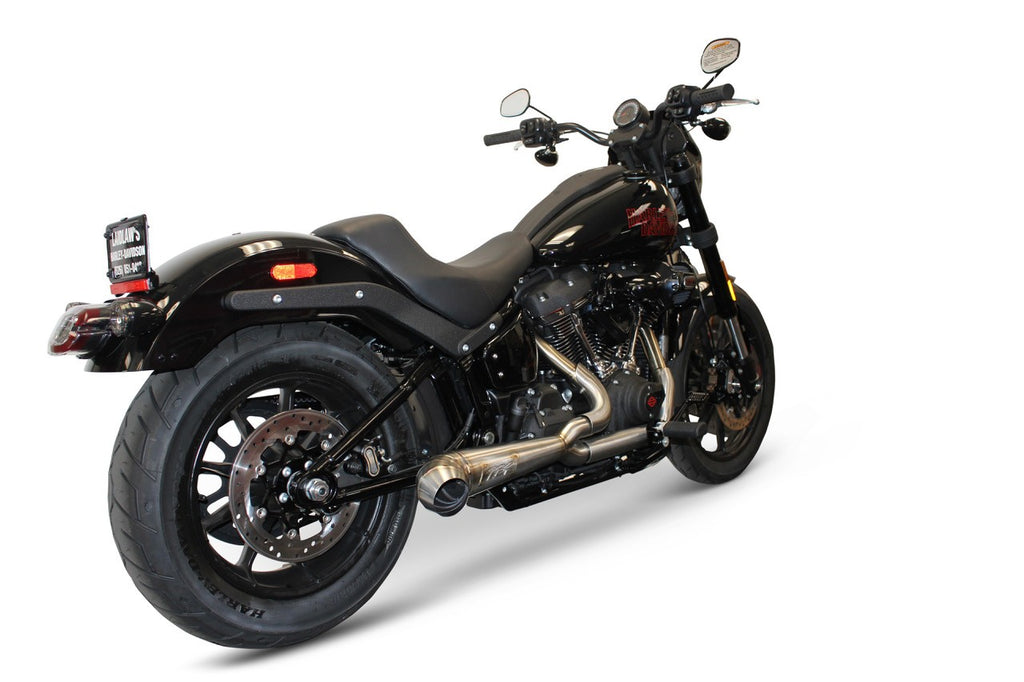 Harley Davidson Softail (2025+) Apex Shorty Turnout 2-into-1 Stainless Steel - Part Number 005-5620199 - Two Brothers Racing