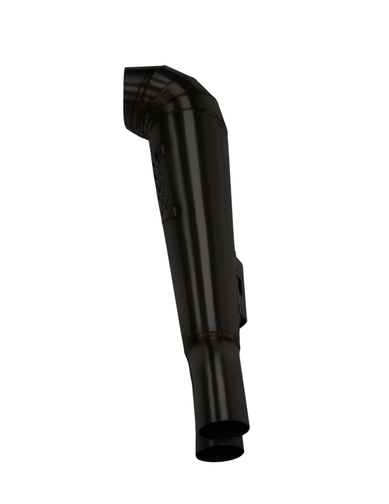 Harley Davidson Softail (2025+) Heritage/ST Apex Shorty Turnout 2-into-1 Ceramic Black - Part Number 005-5620199-BSG - Two Brothers Racing