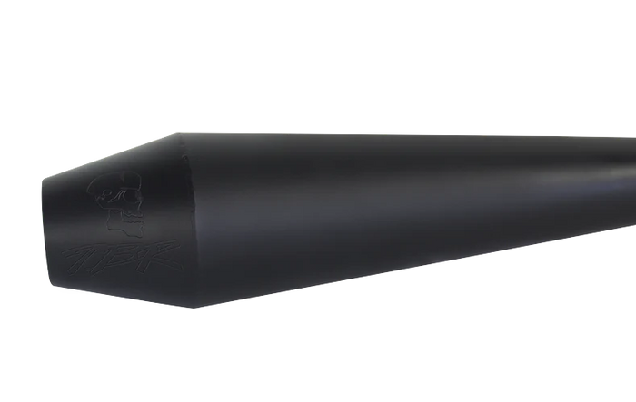 Indian Scout (2025) Megaphone Gen II 2-into-1 Ceramic Black - Part Number 005-5560199-B - Two Brothers Racing