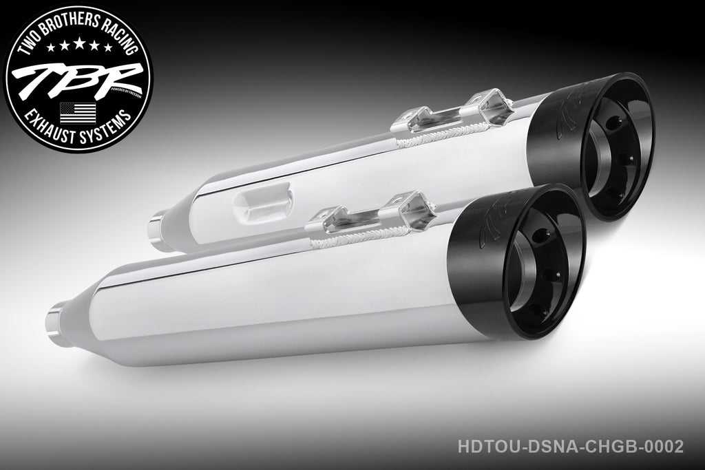 HARLEY BAGGER/TOURING 4" SLIP-ONS (1995-PRESENT) [PRE-ORDER] - Two Brothers Racing