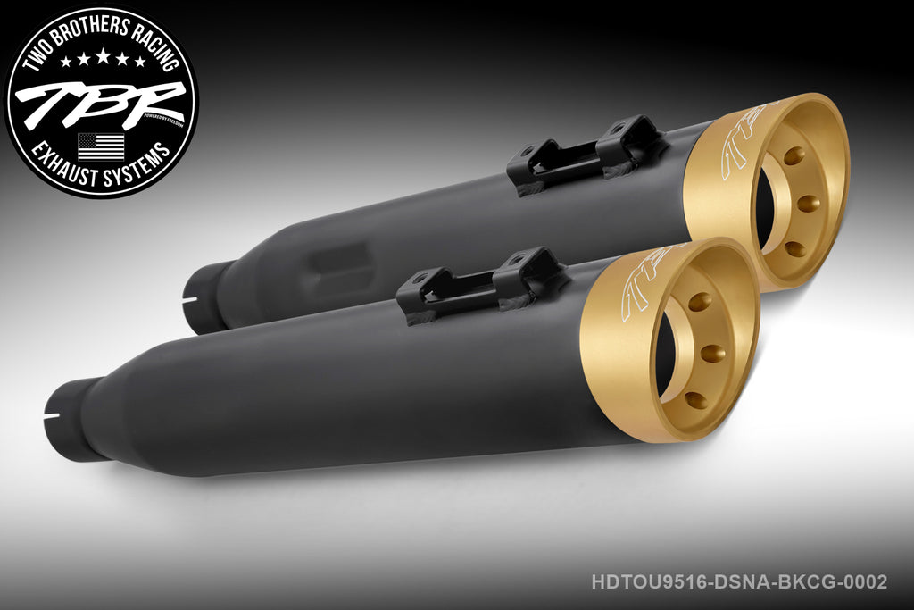 HARLEY BAGGER/TOURING 4" SLIP-ONS (1995-PRESENT) [PRE-ORDER] - Two Brothers Racing