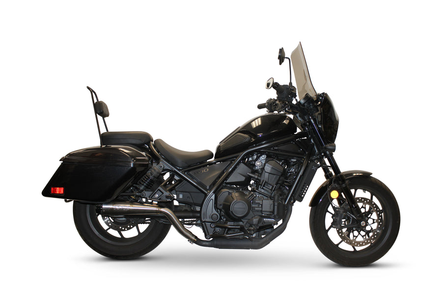 Honda Rebel 1100T (2021+) Low Mount Stainless Steel Comp-S Slip On - Part Number 005-5570499 - Two Brothers Racing