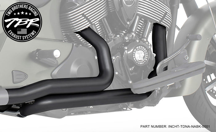 INDIAN CHIEFTAN/ ROADMASTER/ SPRINGFIELD TRUE-DUAL TUCK-N-UNDER "HEADERS ONLY 2014-PRESENT - Two Brothers Racing