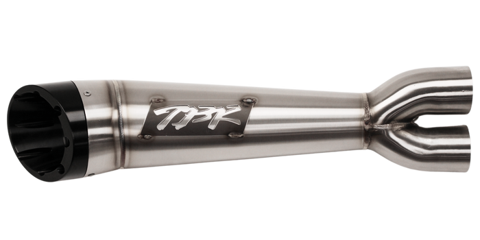 Indian Challenger (2020+) Shorty Turnout 2-into-1 Stainless Steel - Part Number 005-5480199 - Two Brothers Racing