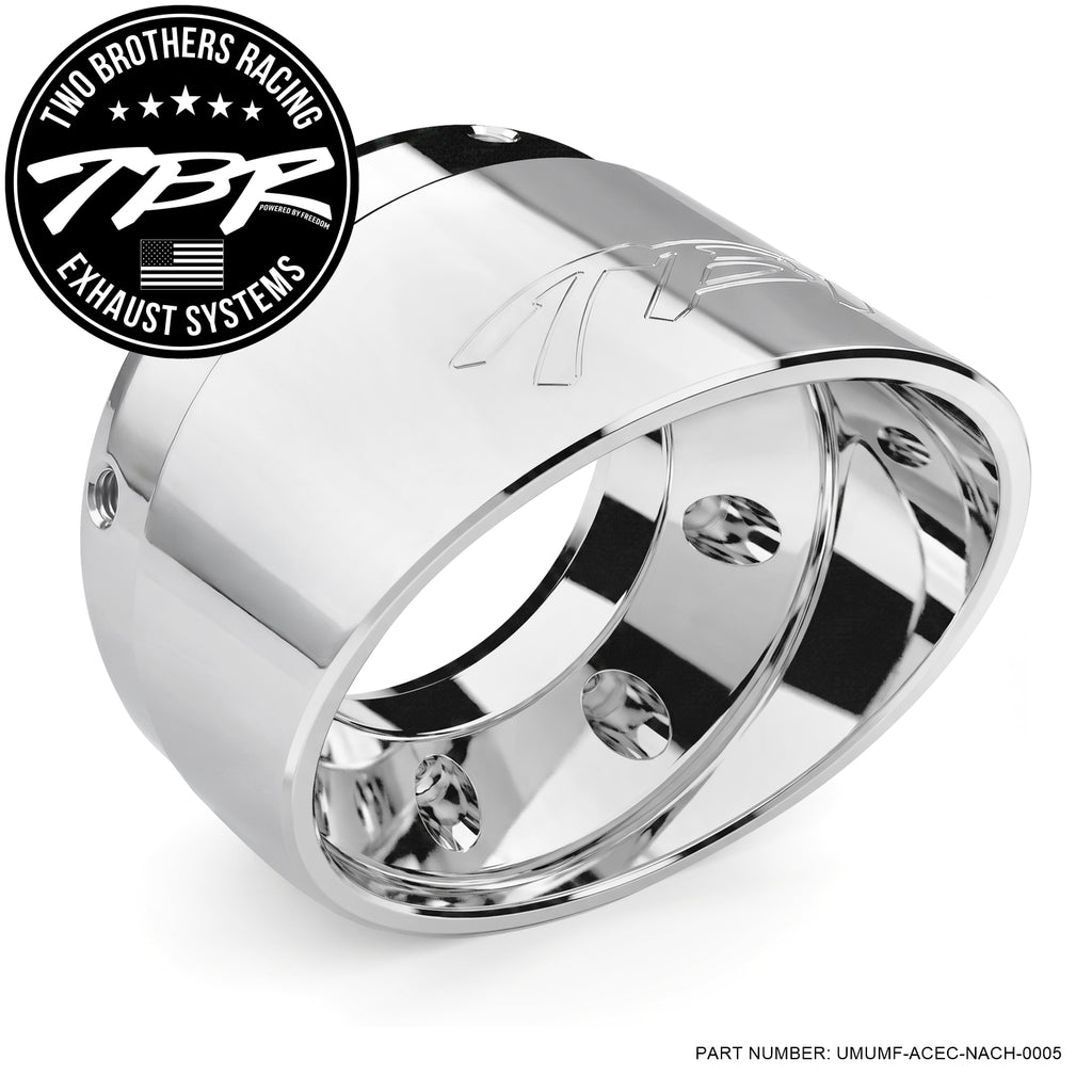 4" END-CAPS-ACCESSORIES FOR SLIP ONS - Two Brothers Racing