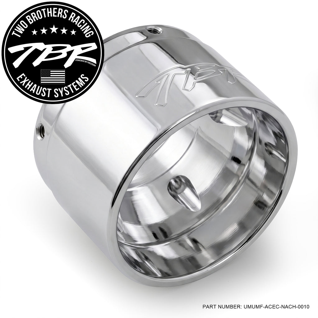 4.5" END-CAPS-ACCESSORIES FOR SLIP ONS - Two Brothers Racing