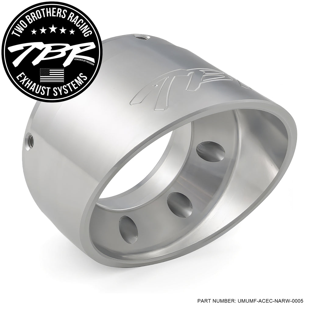 4" END-CAPS-ACCESSORIES FOR SLIP ONS - Two Brothers Racing