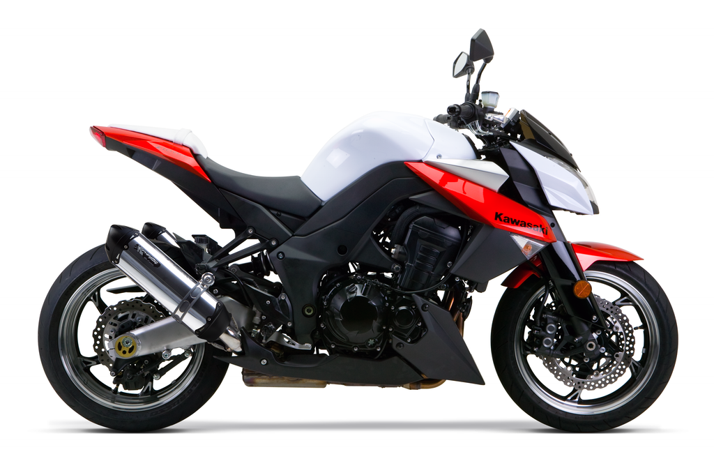 Kawasaki Z 1000 Dual S1R Slip On System 2010 2016