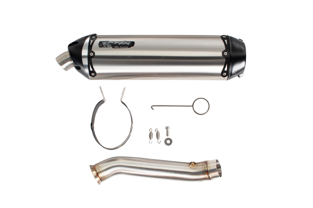 KTM 790 (2019-2024) / 890 (2021-2024) Adventure S1R Slip-On System 005-5230409-S1B - Two Brothers Racing