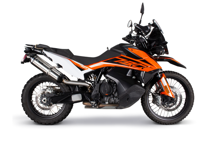 KTM 790 (2019-2021) / 890 (2021-2024) Adventure S1R Slip-On System 005-5230409-S1B - Two Brothers Racing