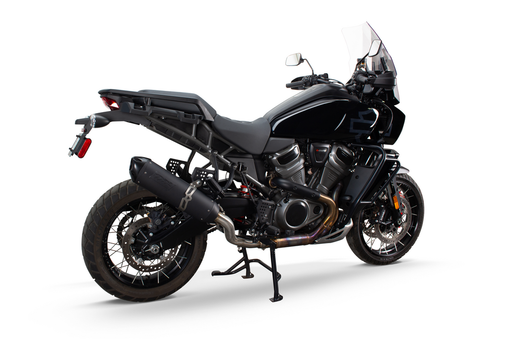 HD Pan America S1R Slip-On System Exhaust (2021+) - Two Brothers Racing