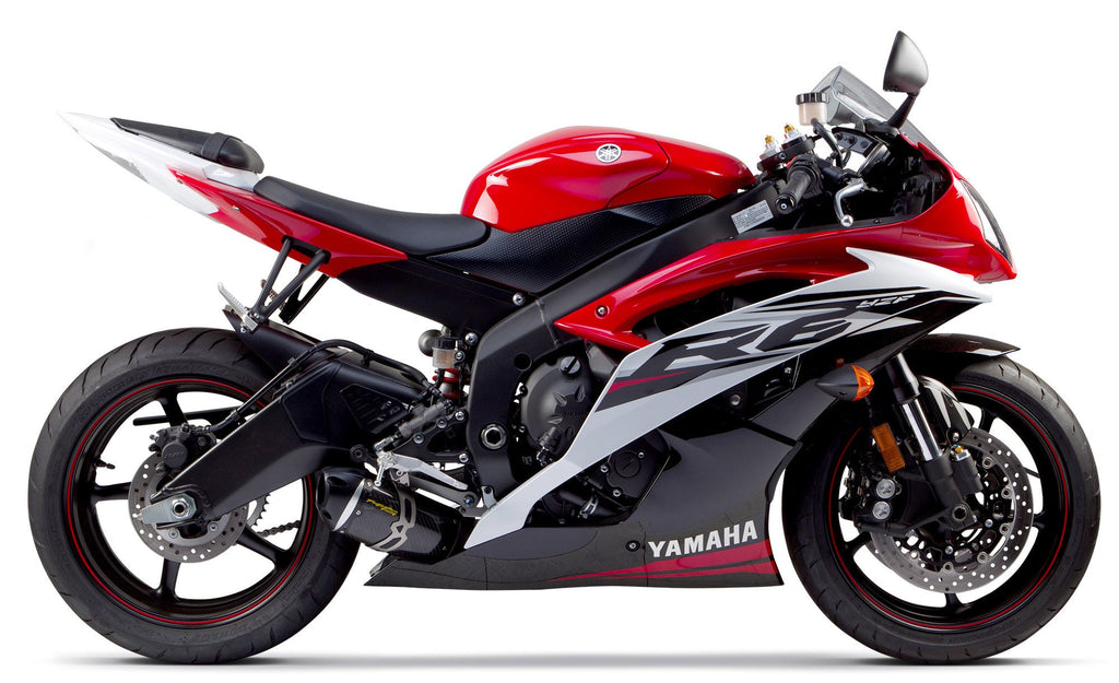 Yamaha R6 (2008-2020) S1R Black Aluminum Full System - Part Number 005-4060106-S1B - Two Brothers Racing