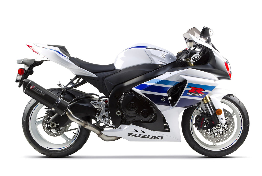 Suzuki GSX-R1000 (2012-2016) M2 3K Black Carbon Slip-On - Part Number 005-3210405-S1B - Two Brothers Racing
