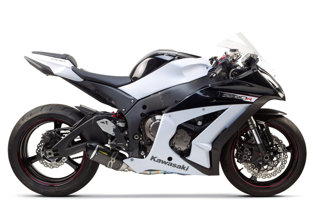 Kawasaki ZX-10R (2016-2018) Shorty S1R Black Aluminum Slip-On - Part Number 005-4290406-S1B - Two Brothers Racing