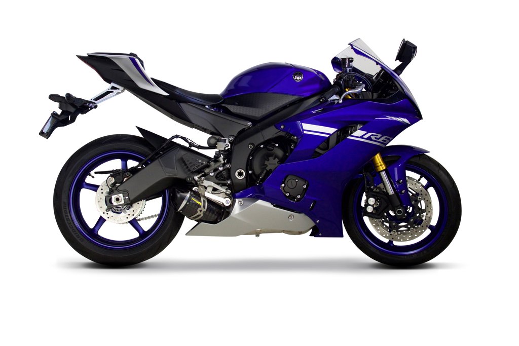 Yamaha R6 (2006-2021) S1R Black Aluminum Full System - Part Number 005-4060106-S1B - Two Brothers Racing