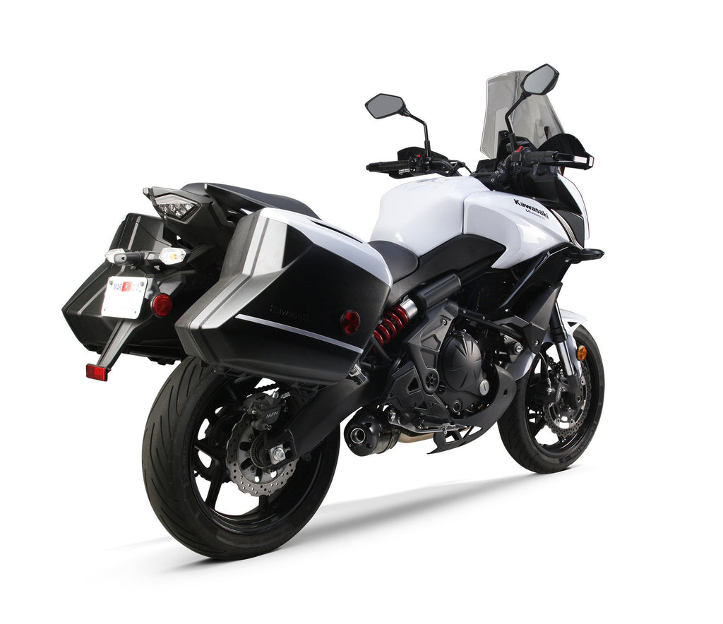 Kawasaki Versys 650 (2015+) S1R Black Aluminum Full System - Part Number 005-4460106-S1B - Two Brothers Racing