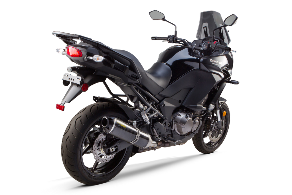 Kawasaki Versys 1000 (2015-2018) S1R Black Series Aluminum Slip-On - Part Number 005-4220406-S1B - Two Brothers Racing