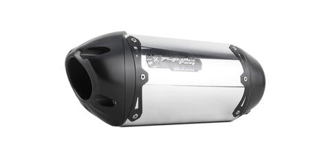 Kawasaki Ninja 650/R (2006-2011) S1R Black Aluminum Slip-On - Part Number 005-1420406V-B - Two Brothers Racing
