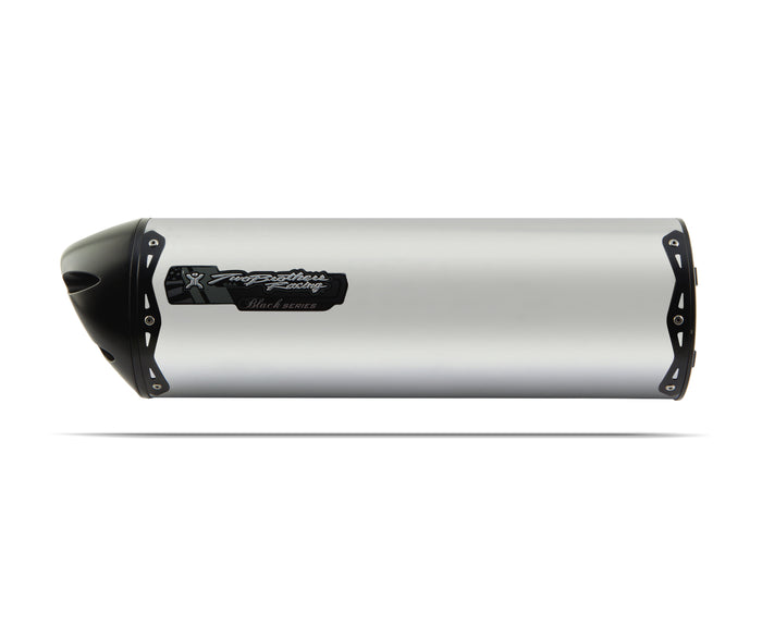Yamaha FZ1 (2006-2015) M2 Black Titanium Slip-On - Part Number 005-1500408V-B - Two Brothers Racing