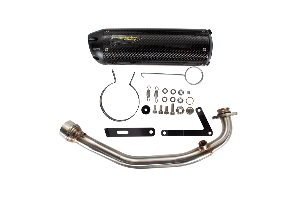 Yamaha 125 exhaust hotsell