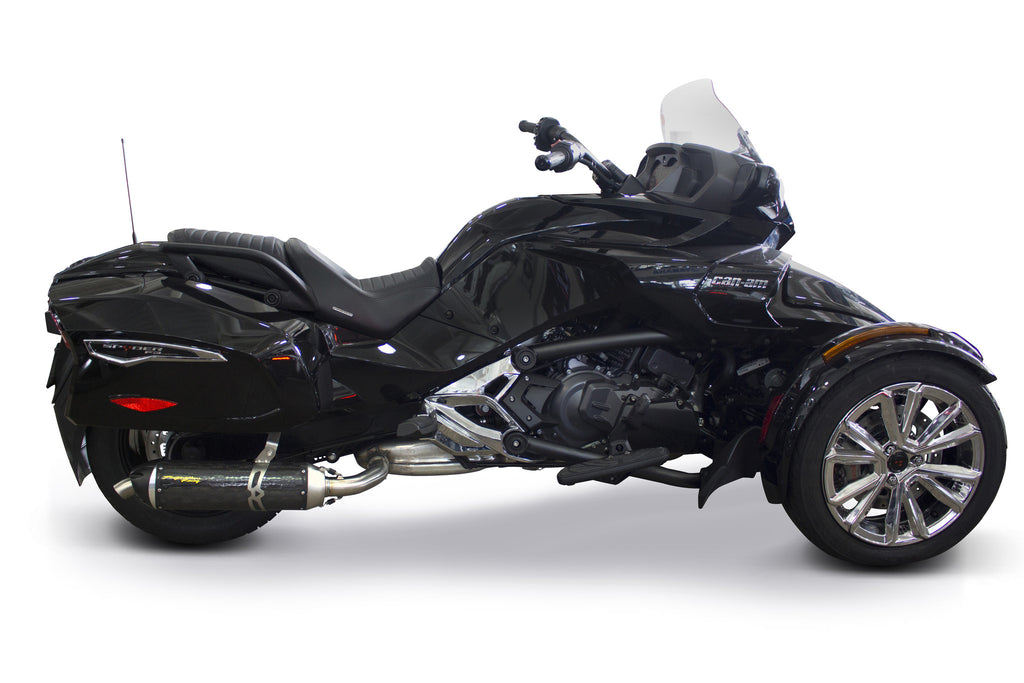 Can Am Spyder F3T Slip On System 2016 2017 twobros Two Brothers Racing