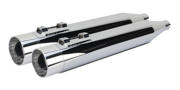Harley Davidson Touring (2017+) Chrome w/ Polished Endcap - Part Number 005-4560499D-P - Two Brothers Racing