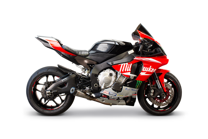 Yamaha R1 dB Pro Slip-On Systems (2015-2022) - 005-53102-DB - Two Brothers Racing