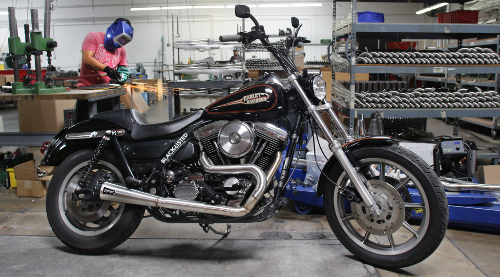 Harley Davidson FXR Comp-S 2-into-1 Full Exhaust System (1987-1994) - Two Brothers Racing