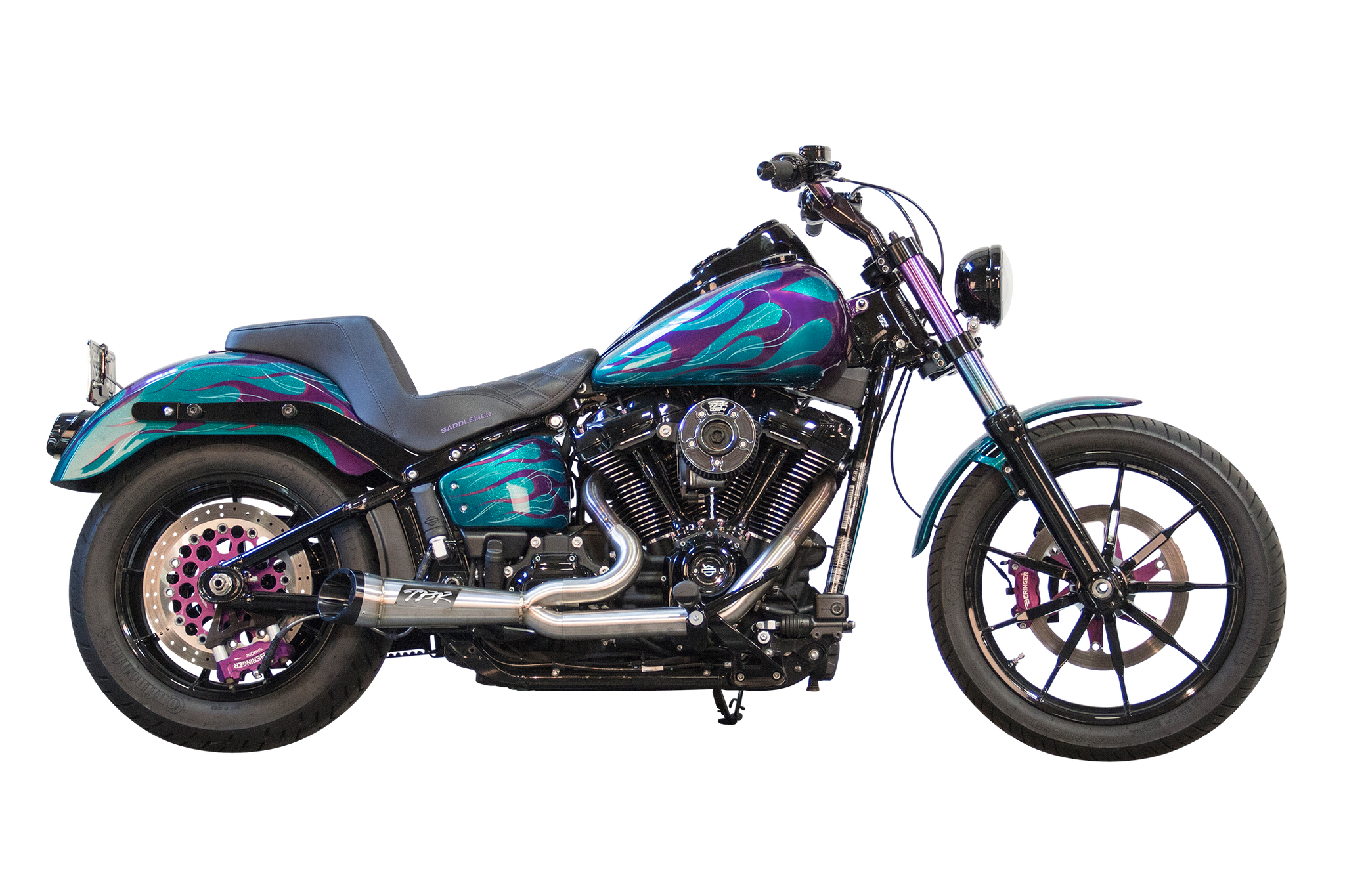 Harley Davidson Softail 2-into-1 Full Exhaust System (2018-2024) – Two ...