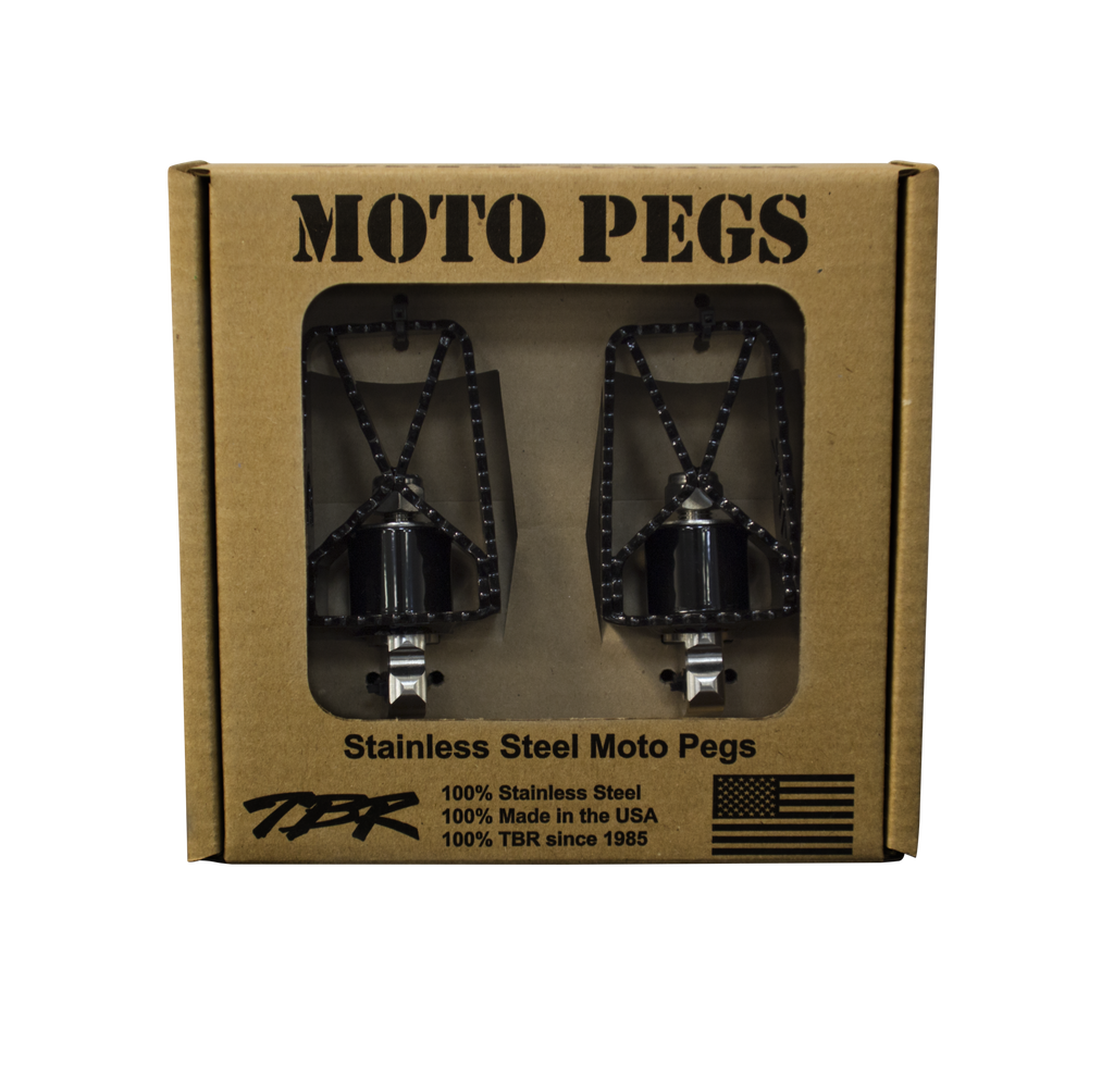 HD Dyna & Sportster Moto Footpegs - Two Brothers Racing