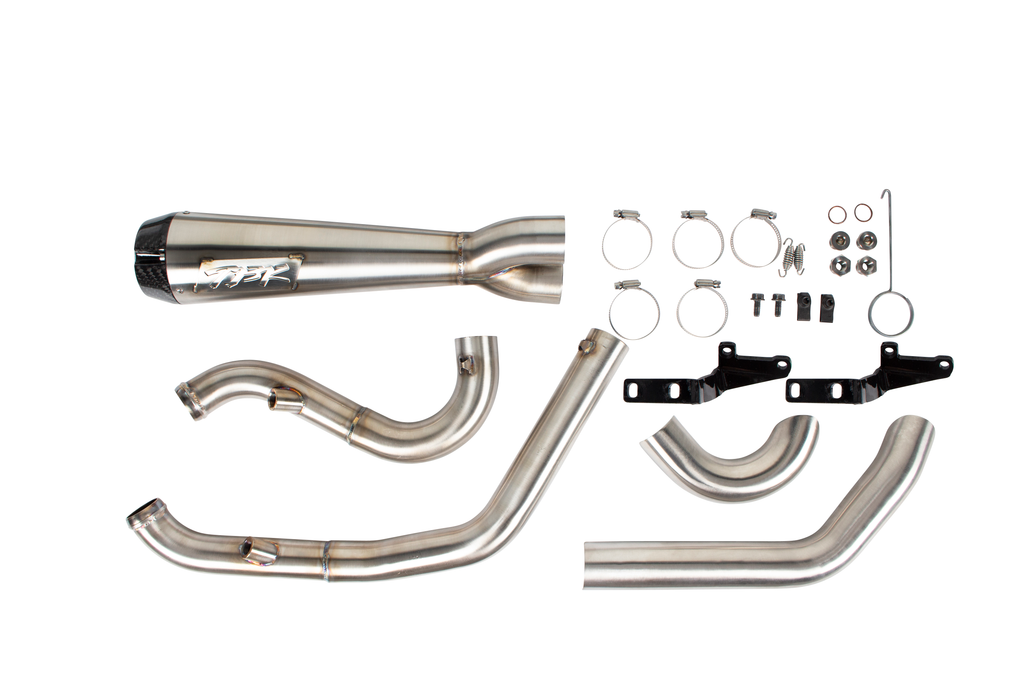 Harley Davidson Softail 2-into-1 Comp-S Full Exhaust System (2000-2017) - Two Brothers Racing