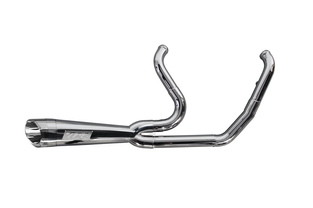 Harley Davidson Touring 1995 16 Turnout Shorty 2 1 Polished Full System Part number 005 4950199 P XP