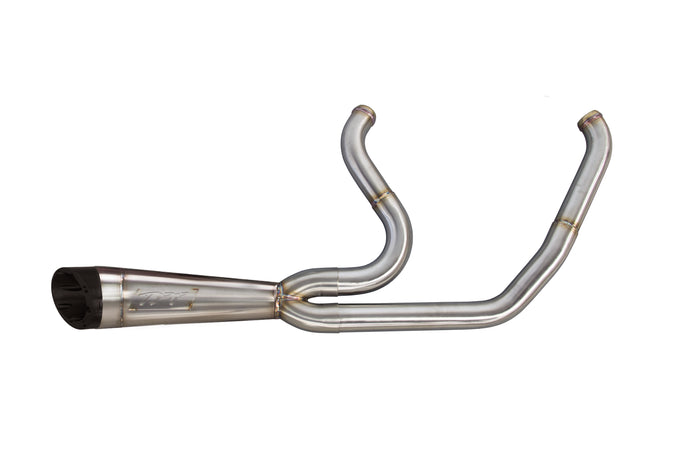 2018-2020 HD Softail M8 (Sport Glide) 2-1 Stainless Exhaust - Part Number 005-5120199-SG (-XSG) - Two Brothers Racing