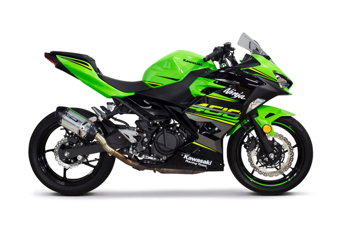 Kawasaki (18+) Ninja 400 / (19+) Z400 Slip-On Systems - Two Brothers Racing
