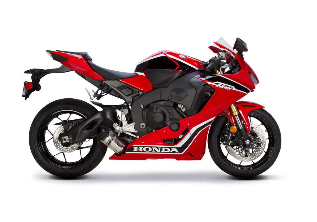 Honda CBR1000RR (2017-2023) S1R Black Aluminum Slip-On - Part Number 005-4820406-S1B - Two Brothers Racing