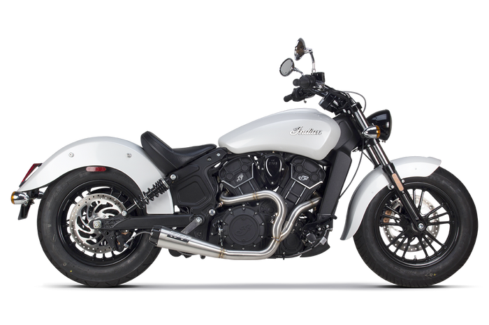 Indian Scout Comp-S 2-into-1 Full Exhaust System (2015-2024) - Two Brothers Racing