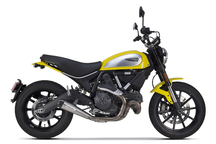 Ducati Scrambler 803 Comp Slip-On Exhaust (2015-2022) - Two Brothers Racing
